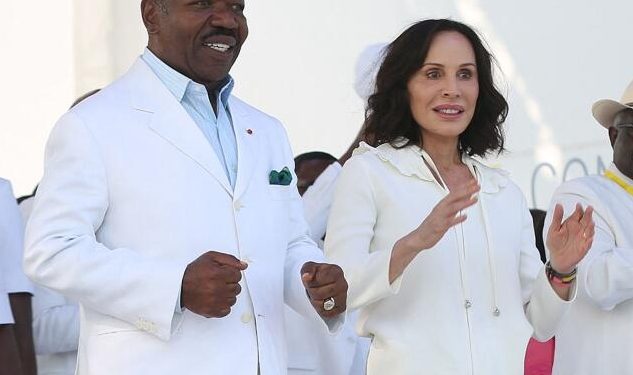 Deposed Gabon President and his wife