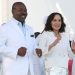 Deposed Gabon President and his wife