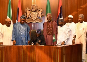 Tinubu Signs 2023 budget into law