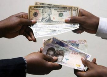 Dollar to Naira at FX official market