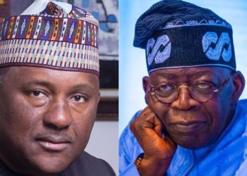 BUA Chairman, Abdul Samad Rabiu and Bola Tinubu