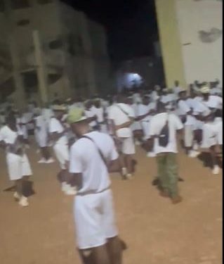 Corps Members Protest Against NYSC Commandant