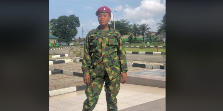 Ruth Ogunleye, a Nigerian soldier, Sex scandal rocks Nigerian army
