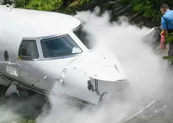Private Jet With VIPs Onboard Crash-Lands In Ibadan
