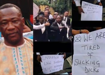 suspended Dean of Faculty of Law UNICAL, Prof. Cyril Ndifon