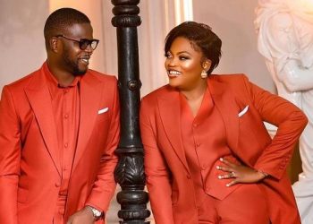 Funke Akindele and JJC Skillz