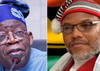Bola Tinubu and Nnamdi Kanu