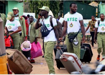 Corps Members Depart Nigeria For India