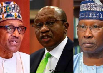 Buhari, Boss Mustapha Disown Emefiele In Court $6.2m fraud: President Tinubu Asks INTERPOL To Arrest Three Suspects