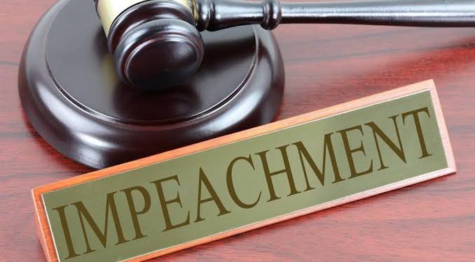 Speaker House Of Assembly Impeached, Impeachment