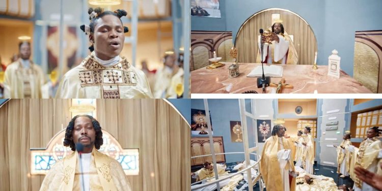 Nigerians Knock Asake For Mocking Christianity In New Music Video, 'Only Me'