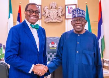 AfDB President, Akinwunmi Adesina & President Bola Tinubu