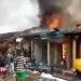 Unrest In Abuja As Angry Traders Set Popular Wuse Market On Fire