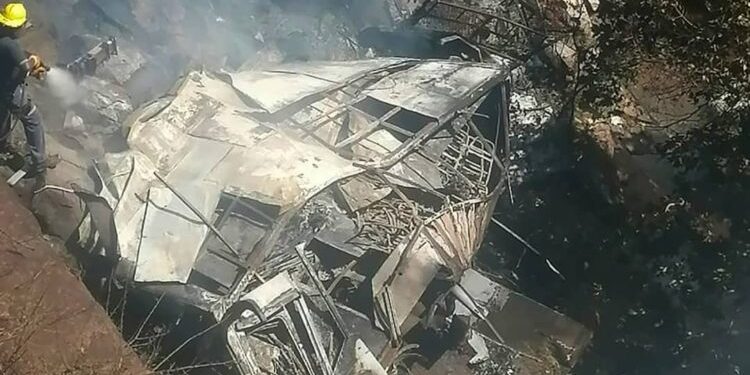 45 Die As Bus Carrying Easter Worshippers Falls Off Cliff