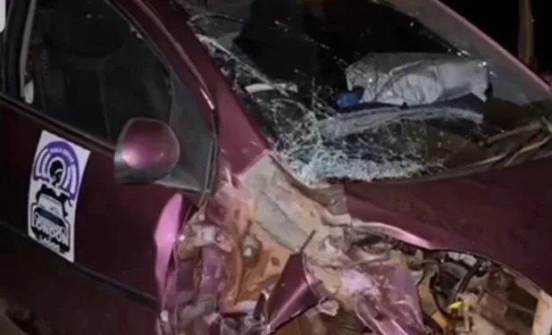 Nigerian Lady Traveling By Road From London To Lagos Involved In Ghastly Accident