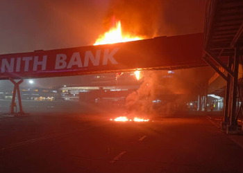 BREAKING: Fire Outbreak Rocks Lagos Airport, All Flight Operations Diverted