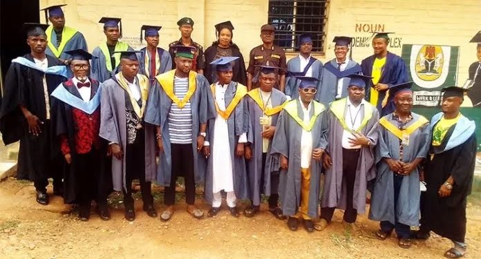 23 Prisoners Bags Varsity Degrees At Custodial Centre