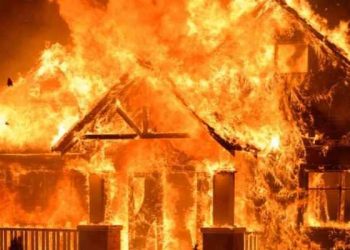 BREAKING: Ex-Benue Governor’s Residence Set Ablaze After Death Of Neighbour’s Goat