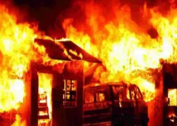 Fire Destroys House Of Former Nigerian Governor