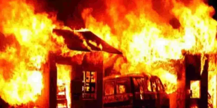 Fire Destroys House Of Former Nigerian Governor
