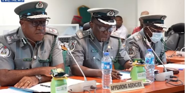 VIDEO: Nigerian Customs Officer Dies During Hearing At National Assembly