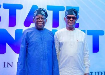 FCT Minister, Nyesom Wike and President Bola Tinubu