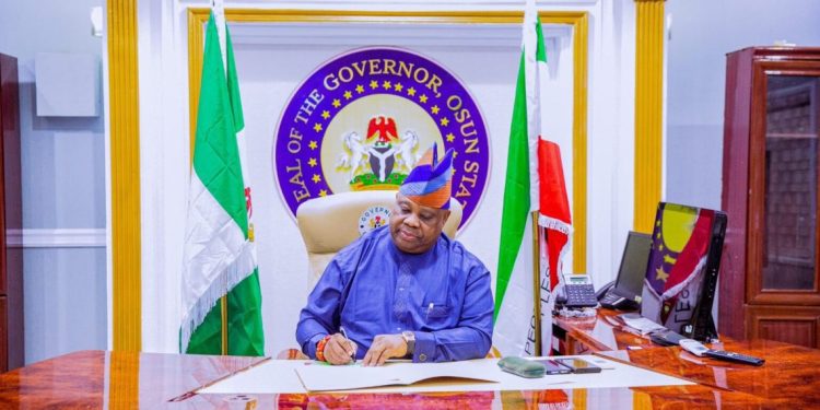 Gov Adeleke Suspends His Aide Over Alleged Diversion Of Sallah Rice