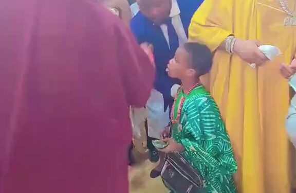 Leaked Video Of Davido Aggressively Slapping A Man At His Wedding Surfaces Online