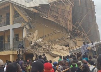 VIDEO: School Collapses On Students Writing Exams In Jos, 16 Killed