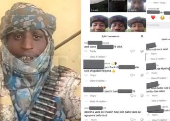 VIDEO: Bandit In Military Uniform Announces Giveaway On Tiktok Over Hunger Protests