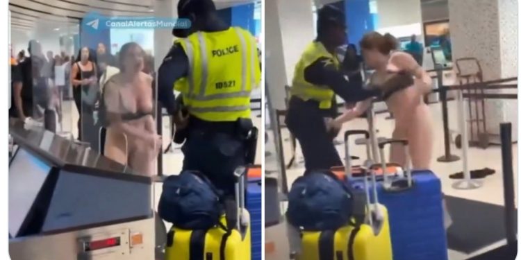 Woman Under Drugs Influence Causes Stir At Airport By Forcefully Demanding Sex From Passengers