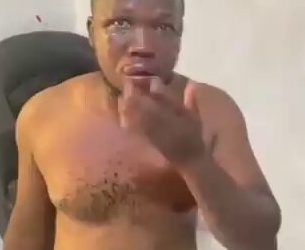 VIDEO: Nigerian Lecturer Caught S3xu@lly Harassing Female Student In A Disturbing Clip