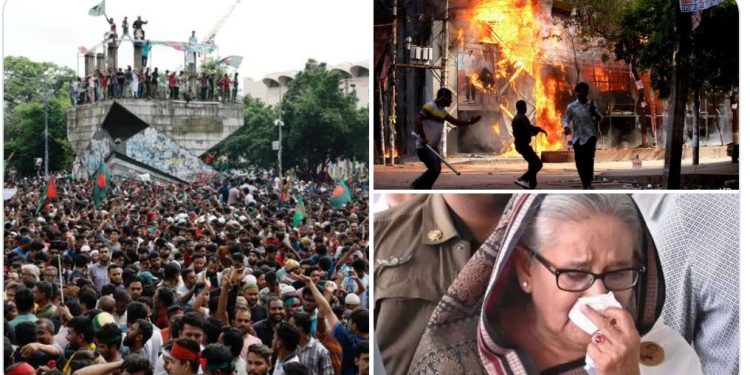 Bangladesh PM Resigns, Flees Country After Deadly Protest