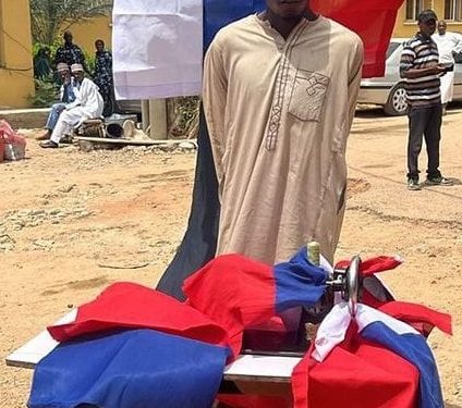 JUST IN: Police Arrest Tailor Producing Russian Flags For Hunger Protesters