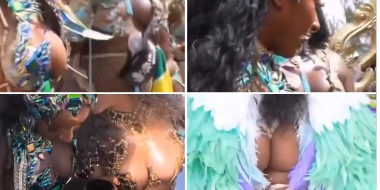 VIDEO: Reactions Trail Ayra Starr’s Outfit At N00d Crop Over Carnival In Barbados