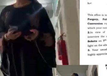 VIDEO: Tonto Dikeh In Police Net Over Alleged Theft, Forgery