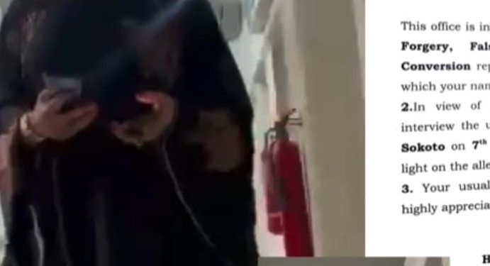 VIDEO: Tonto Dikeh In Police Net Over Alleged Theft, Forgery