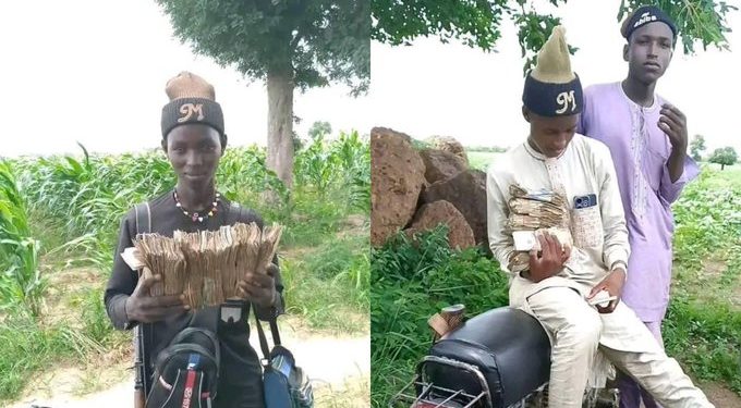 Nigerian Police React To Bandits Flaunting Ransom Money On Social Media