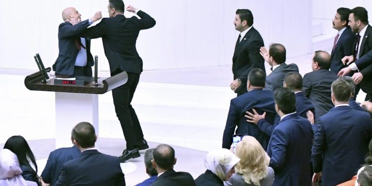 Lawmakers Exchange Blows During Heated Debate, Leave Bloodstains In Chambers